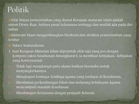 Kerajaan Mataram Islam Sumber Sejarah Kerajaan Mataram Islam Letak