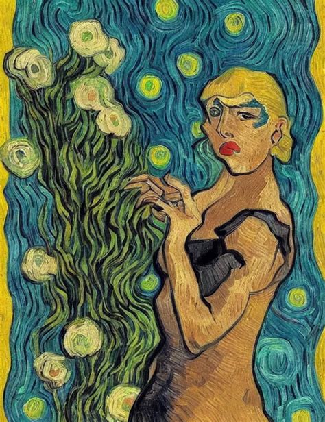 A Painting Of Lady Gaga By Vincent Van Gogh Stable Diffusion Openart