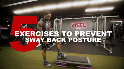 5 Exercises to Prevent Sway Back Posture (EASY) - YouTube