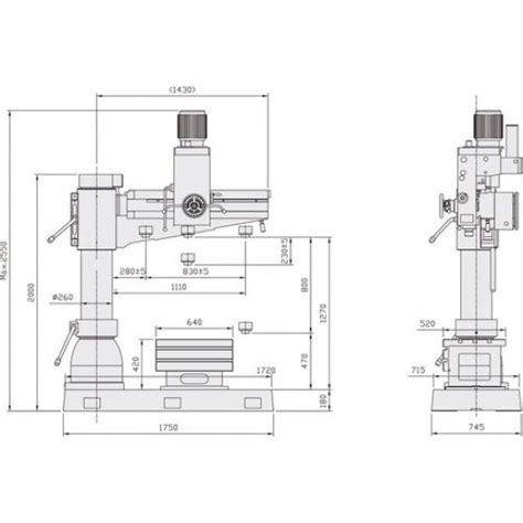 Lote Telescopio Comportamiento Taladro Radial Partes Ejercer Mes Aliado