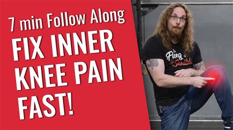 The Best Exercises To Fix Inner Knee Pain 7 Min Follow Along Youtube