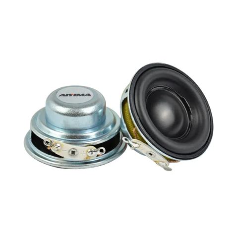 AIYIMA 2Pcs 40MM Mini Audio Portable Speakers 16 Core 4 Ohm 5W Full