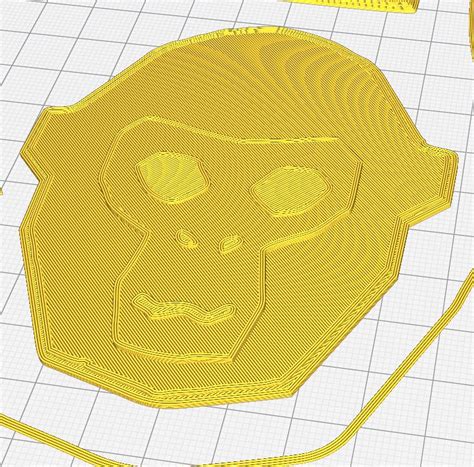 STL file Gorilla tag monkey badge 🦍 ・3D printing template to download・Cults