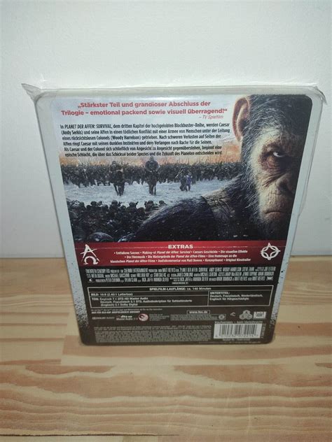 La Planète des singes Suprématie STEELBOOK Blu Ray VF INCLUSE