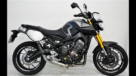 Yamaha MT 09 Sport Tracker 2016 Grey YouTube