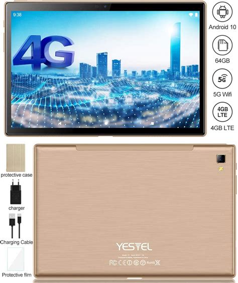 2020 YESTEL 10-inch Phone Tablet - Best Reviews Tablets