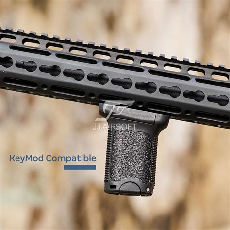 Bcm Vertical Grip For 20mm And Keymod And M Lok Black Jj Airsoft