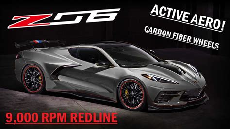 C Z Corvette News Active Aero Carbon Fiber Tires Youtube