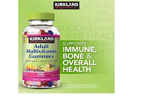 Kirkland Signature Adult Multivitamin 320 Gummies Newegg