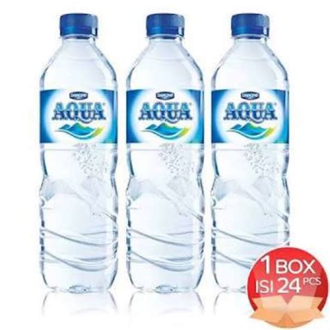 Jual Aqua 600ml Per Dus Isi 24 Botol Harga Pabrik Grab Gosend Only