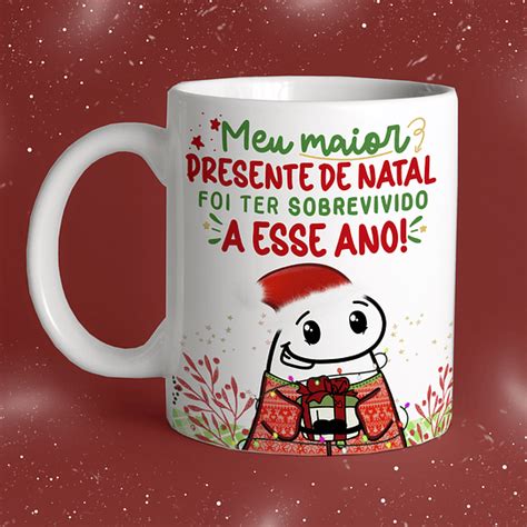 Artes Caneca Flork Natal Memes Bento Editável Pdf Png