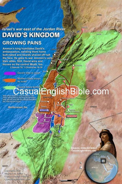 Davids War With Ammon Casual English Bible