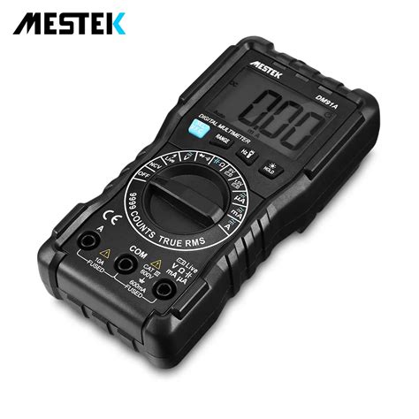 Mestek Dm A Multimeter Handheld Lcd Digital Multimeter Counts