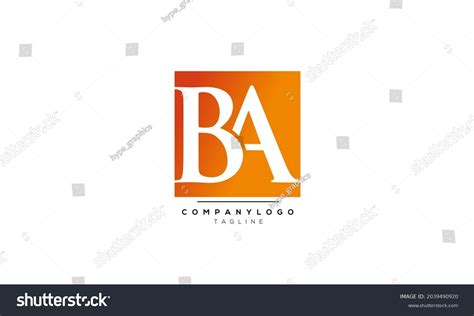 Alphabet Letters Initials Monogram Logo Ba Ba Royalty Free Stock