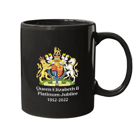 Queen Elizabeth II Platinum Jubilee 2022 CELIBRATION Mugs Union Jack