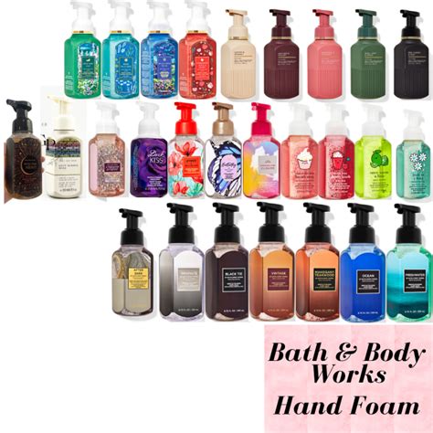 BBW 7 โฟมลางมอหอม Bath and Body Works Gentle Foam Hand Soap 259 ml สบลางมอ Lazada co th