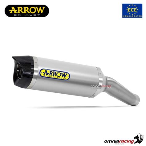 Arrow Exhaust Thunder Slip On Aluminum Approved For Kawasaki Z