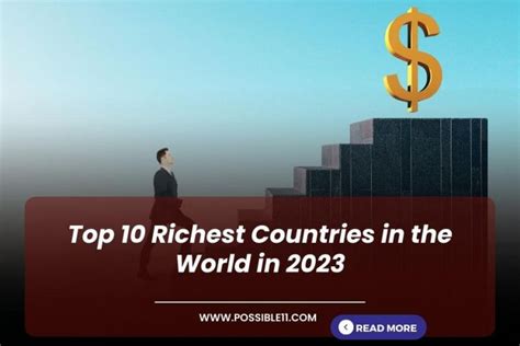 Top 10 Richest Countries In The World In 2023