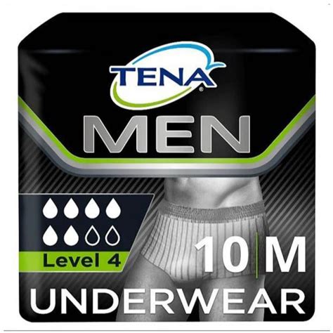 Tena Men Premium Fit Level 4 Pants Medium 1350ml 10 Pack