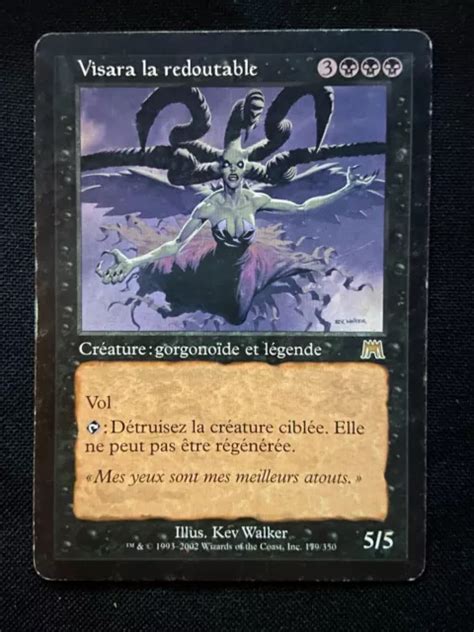 Carte Magic Visara La Redoutable Carnage Fr Cm Eur