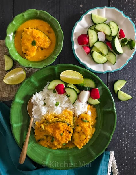 Doi Maach Bengali Fish Curry With Yoghurt Kitchen Mai