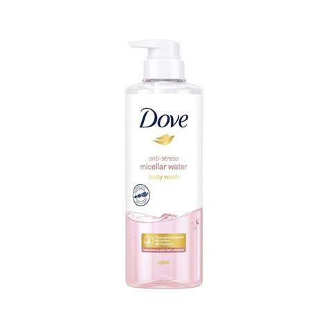 Dove Anti Stress Micellar Water Body Wash 500ml Smooth Sales