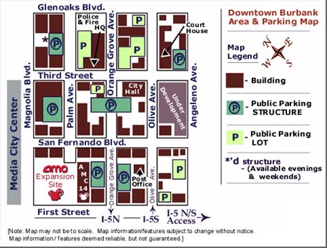 Burbank Airport Map Of Area