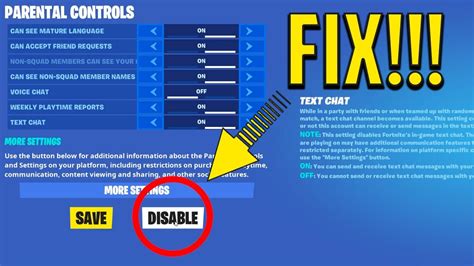 How To Unlock Voice Chat On Fortnite Parental Controls Best Parenting