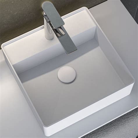 Vasque Poser Tamesis Tl Zenon Smart Solid Surface En Solid