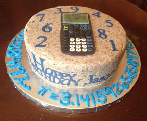 Math Themed Birthday Cake - CakeCentral.com