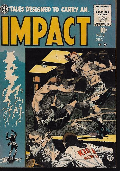 Impact 5 EC Comics Jack Davis Joe Orlando George Evans Bernie Krigstein ...