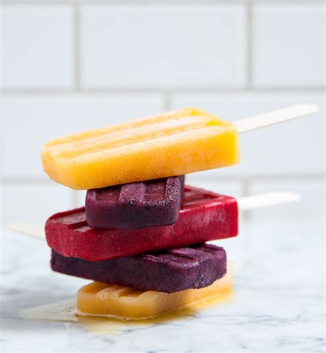 Fresh Fruit Ice Pops