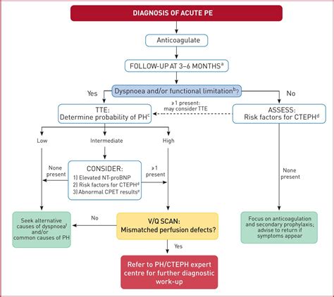 2019 Esc Guidelines For The Diagnosis And Management Of Acute Pulmonary Embolism Developed In