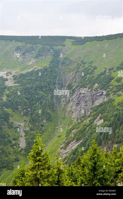 Hiking to Snežka, Czechia Stock Photo - Alamy