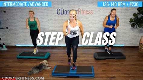 CRAZY FUN STEP AEROBICS INTERMEDIATE TO ADVANCED STEP CLASS 230