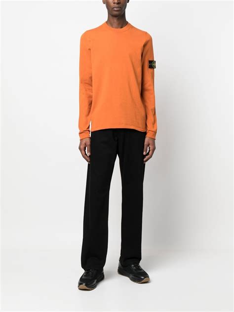 Stone Island Su Ter Tejido Con Cuello Redondo Farfetch