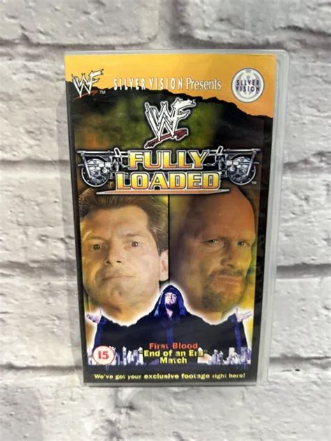 Wwf Fully Loaded Silver Vision Vhs Video Tape Wwe Wcw Ecw