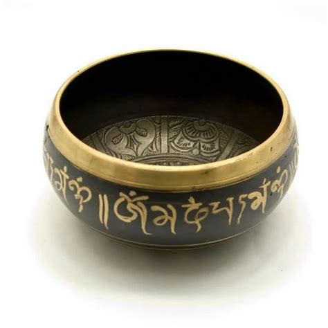 Hand Made Tibetan Singing Bowl/Brass Singing Bowl, For Meditation, Model Name/Number: SB-7 at ...