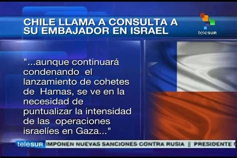 Chile Llama A Consulta Al Embajador En Israel Vídeo Dailymotion