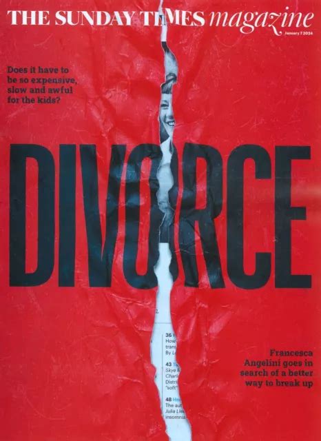 Sunday Times Magazine Divorce Jeremy Clarkson Britpop Paul Mckenna