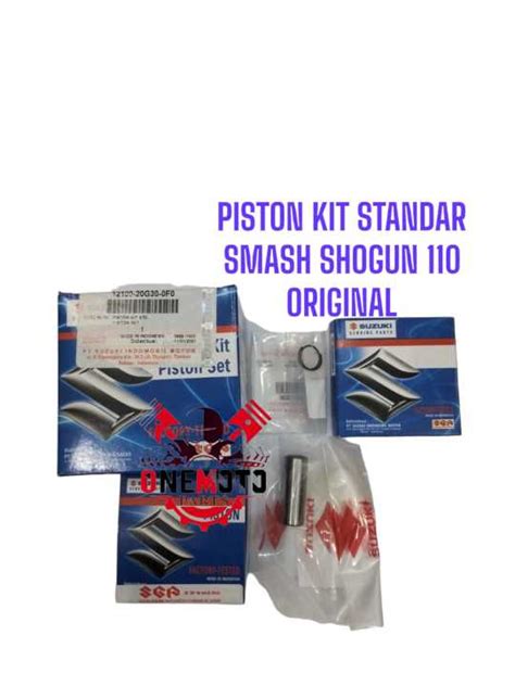 Piston Seher Kit Set Size Std Standar Smash Shogun Suzuki