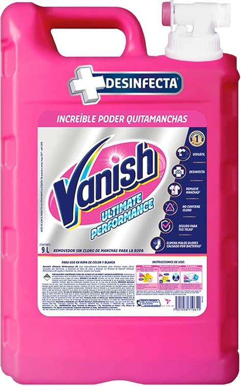 Vanish Quitamanchas En Gel Multiusos Para Ropa De Color L Amazon