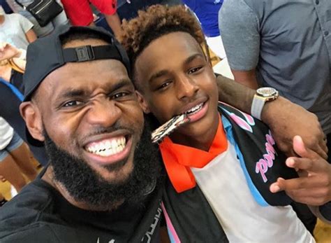 Watch Bronny James Zaire Wade Practice Their Alley Oops