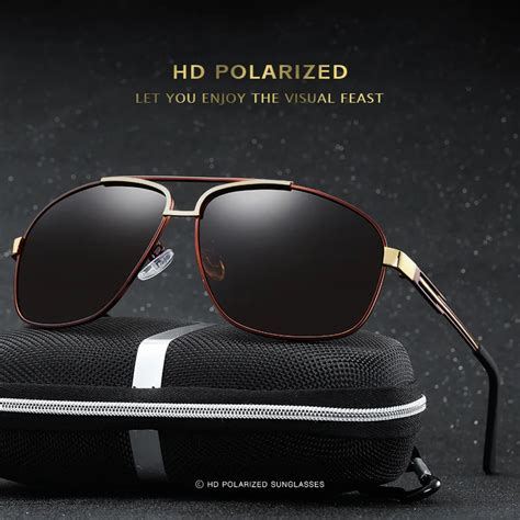 2017 Brand Polarized Sunglasses Men Male Female Pilot Sun Glasses Brand Design Uv400 Driving