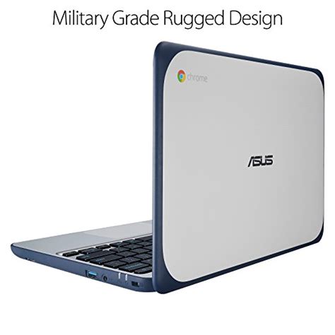 Asus Chromebook C202 Laptop 11 6 Ruggedized And Spill Resistant Design With 180 Degree Hinge