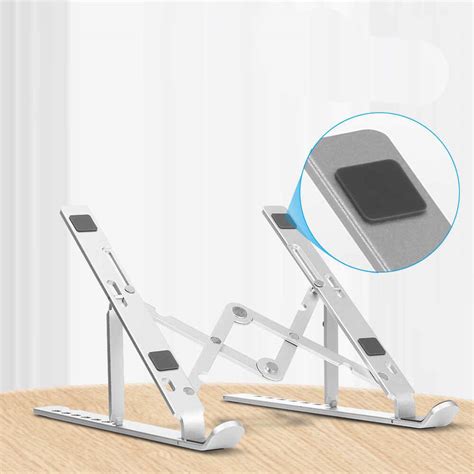 SOPORTE ALUMINIO PARA PORTÁTIL Y TABLET PLEGABLE EH COLOMBIA