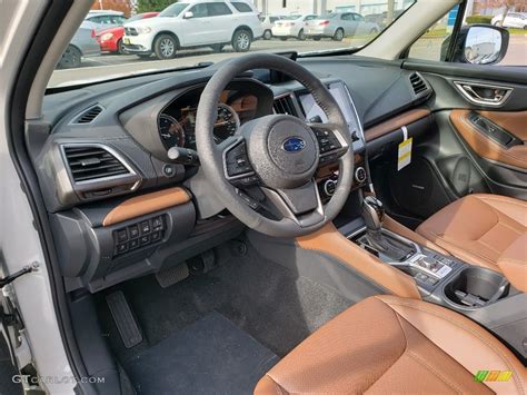 Saddle Brown Interior 2019 Subaru Forester 2.5i Touring Photo ...