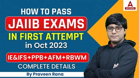 How To Prepare For Jaiib Exam Jaiib Ie Ifs Ppb Afm Rbwm