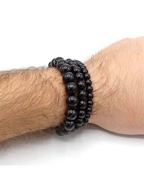 Pulsera Para Hombre De Nix Natural El Taller De Los Minerales