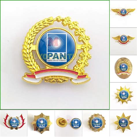 Jual Pin Pan Pin Bros Wing Logo Partai Amanat Nasional Shopee Indonesia